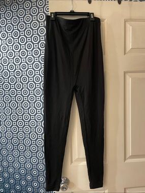 Bumpsuit Maternity Black High-Waist Stretch Leggings
